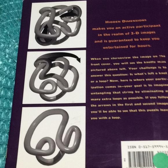 Vtg 1994 Hidden Dimensions - puzzles, riddles book - Picture 6 of 6